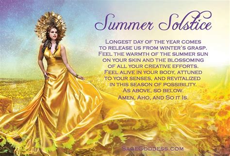 Pagan summer solstice observance